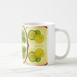 Grönt Cream Flyter Mugg