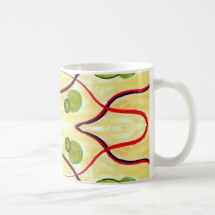 Grönt Cream Flyter Mugg