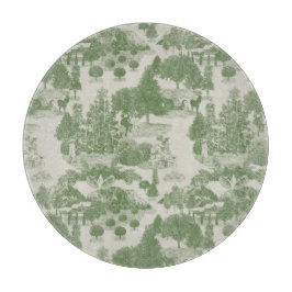 Grönt Cream jul-vintern Wonderland