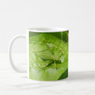 Grönt Cricket Camouflage Kryp Mugg