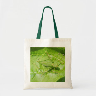 Grönt Cricket Camouflage Tote Bag Tygkasse