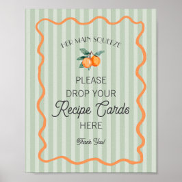 Grönt Cutie Main Squeeze Citrus  a Recipe Poster
