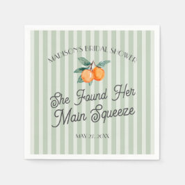 Grönt Cutie Main Squeeze Citrus Möhippa Pappersservett