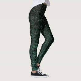 Grönt Cyber Leggings