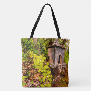 Grönt Cymbidium Orchids, Kauai, Hawaiian Beach Bag Tygkasse