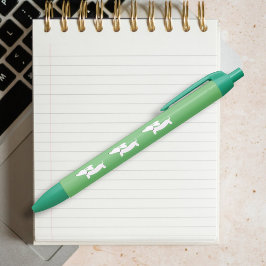 Grönt Dachshund Pen