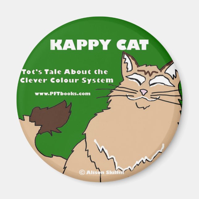 Grönt Dag Magnet (Framsidan)