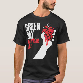Grönt Day American Idiot T Shirt