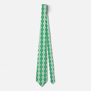 Grönt, diamant mönster slips