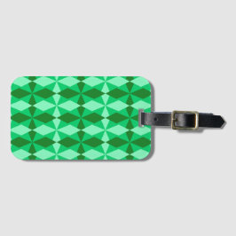 GRÖNT DIAMOND MARDI GRAS MÖNSTER BAGAGEBRICKA