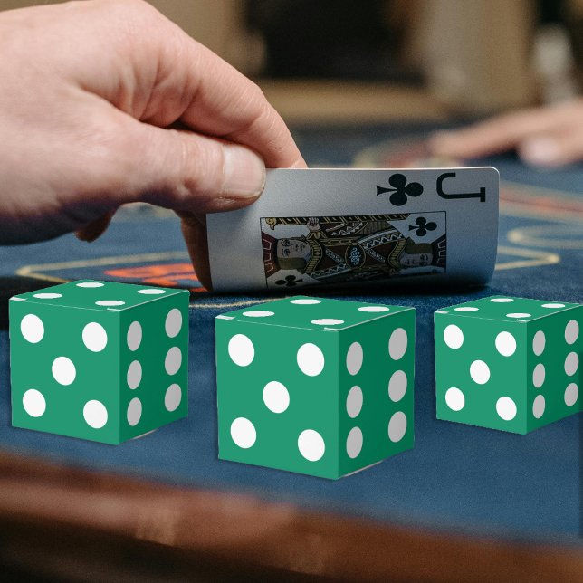 Grönt Dice Presentaskar (Skapare uppladdad)