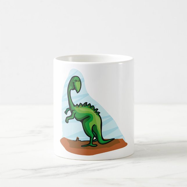 Grönt Dinosaur Kaffemugg (Skapare uppladdad)