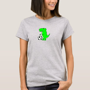 Grönt Dinosaur Kärlek Ocer T Shirt