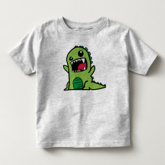 Grönt Dinosaur småbarn dress Tröja