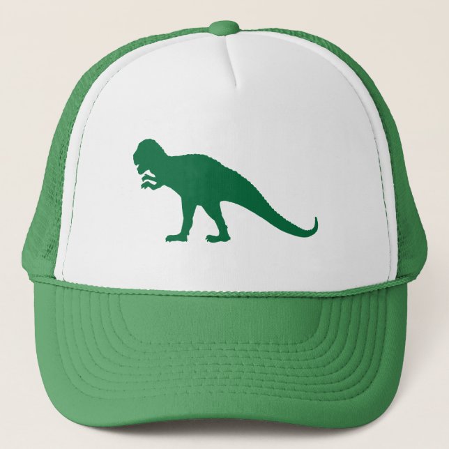 Grönt Dinosaur Truckerkeps (Framsida)