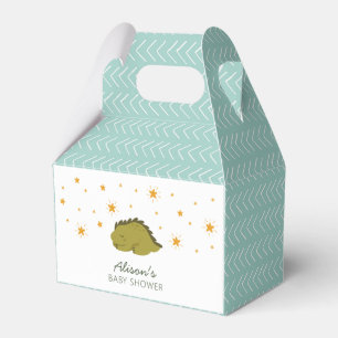 Grönt Dinosaur Twinkle Stars Kön Neutral Baby Presentaskar