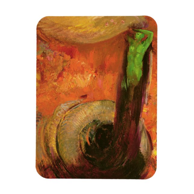 Grönt Död Magnet (Vertikal)