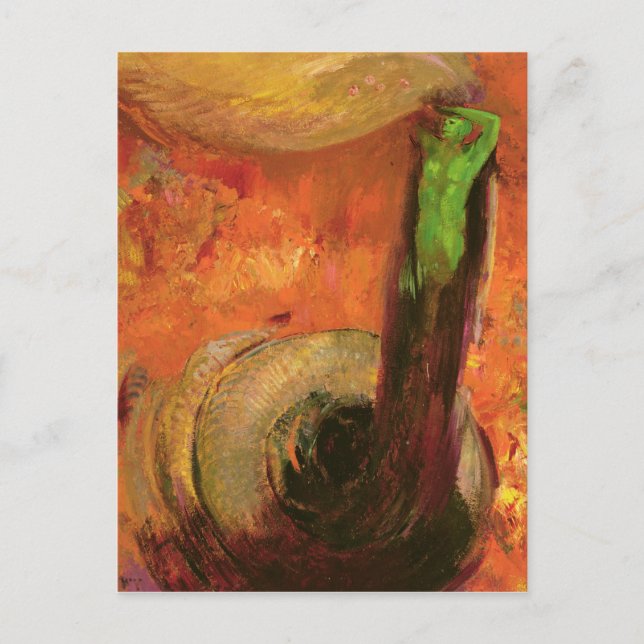 Grönt Död Vykort (Framsida)