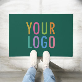 Grönt Door Mat Anpassningsbar Logotyp Floor mat Pe