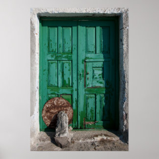 Grönt Dörr 2 Poster