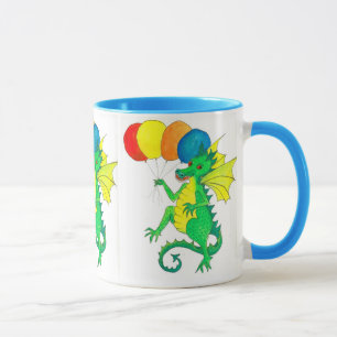 Grönt Dragon Child's Mugg