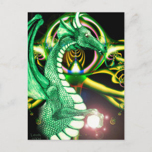 Grönt Dragon ~*Lore*~ Vykort