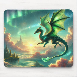Grönt Dragon Musmatta
