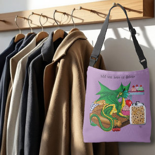 Grönt Dragon Pastry Chef Axelväska