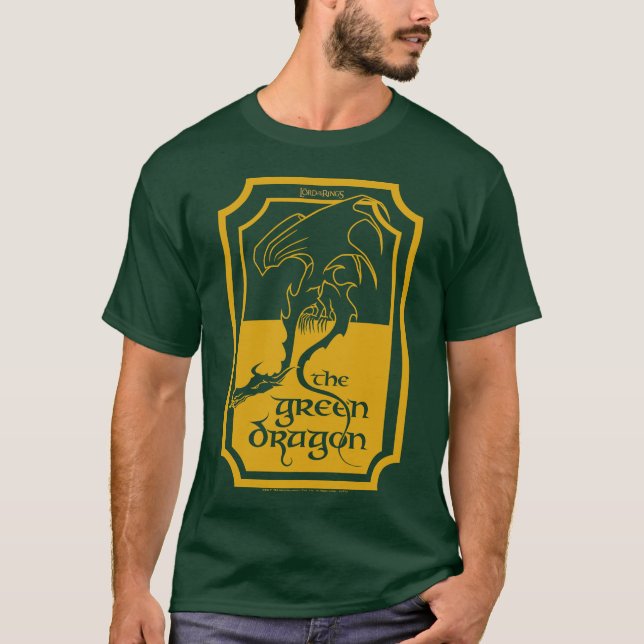 GRÖNT DRAGON™ T SHIRT (Framsida)