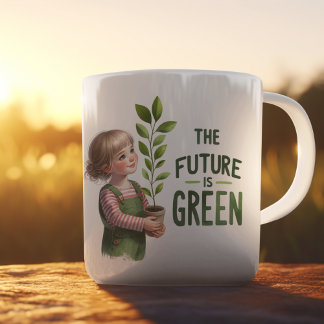 Grönt Dream Kaffemugg