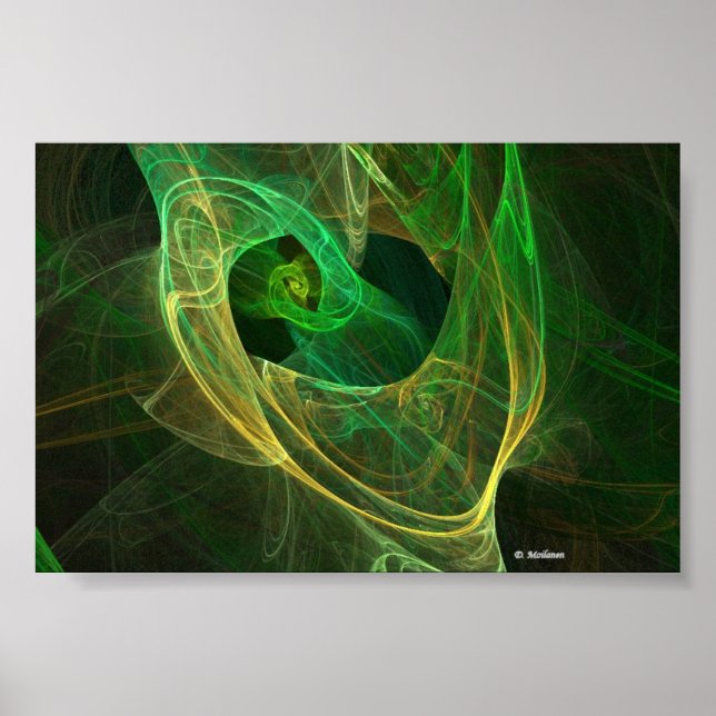 Grönt Dreams Poster (Framsidan)