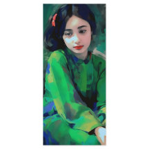 Grönt Dress för flicka