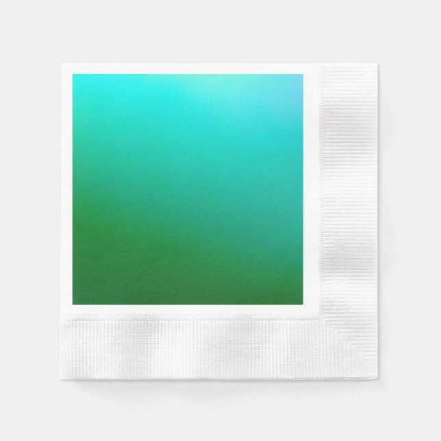 Grönt dröm papper servett (Framsidan)