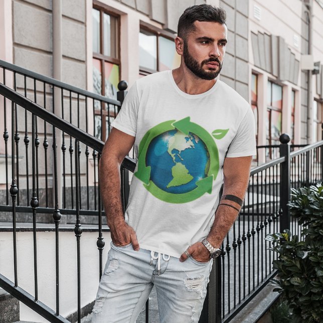 Grönt Earth T-Shirt (Skapare uppladdad)