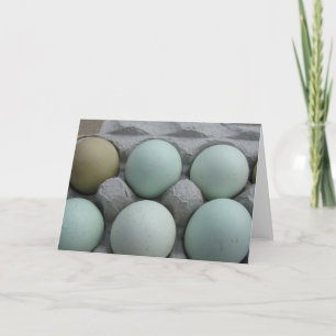 Grönt Eggs Kort