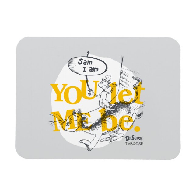 Grönt Eggs och ham | Du låter mig Magnet (Horisontell)