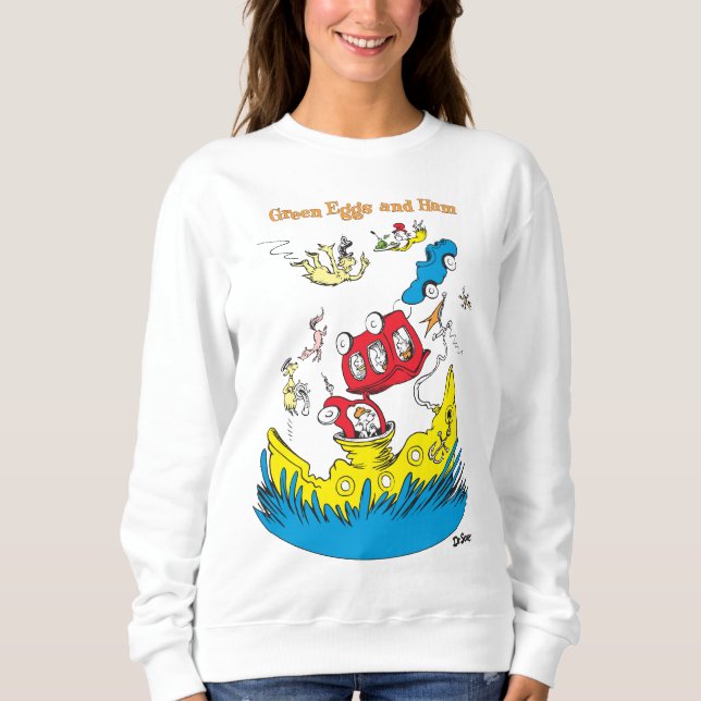 Grönt Eggs och ham | Jag tycker inte om dem någons T Shirt (Framsida)