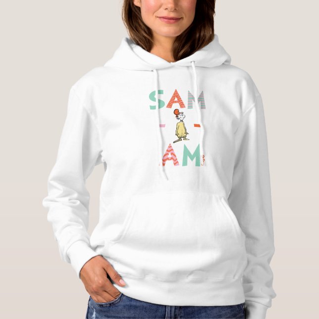 Grönt Eggs och ham | Sam-I-Am T Shirt (Framsida)