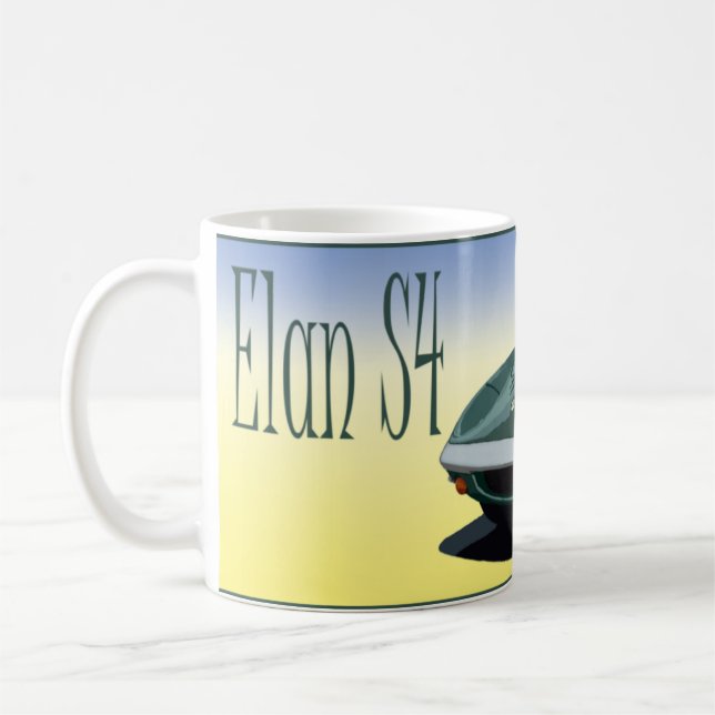 Grönt Elan S4 Kaffemugg (Vänster)