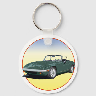 Grönt Elan S4 Nyckelring
