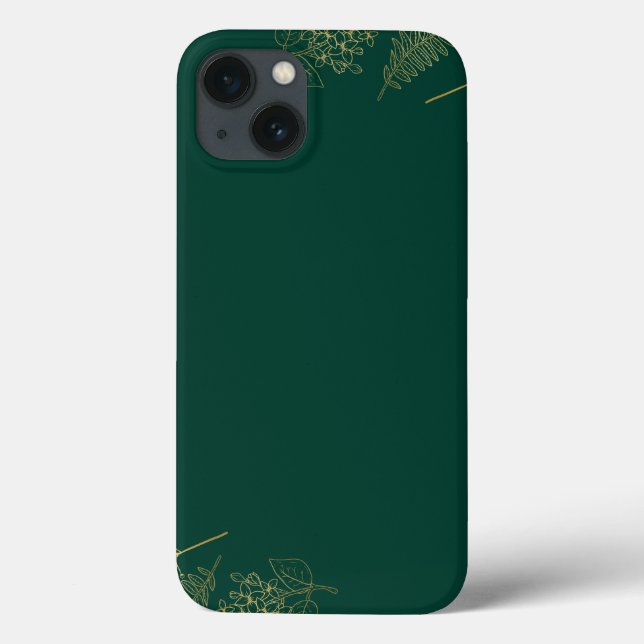 Grönt elegant Case-Mate knappt där Apple (Baksida)