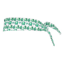 Grönt Emerald Crystal Gemstone Diamond Gem scarf