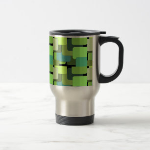 Grönt Emerald Lime Jade Modern Abstrakt Resemugg