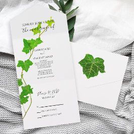 Grönt English Ivy Vine Bröllop