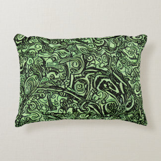 Grönt Enigma accent Pillow Prydnadskudde
