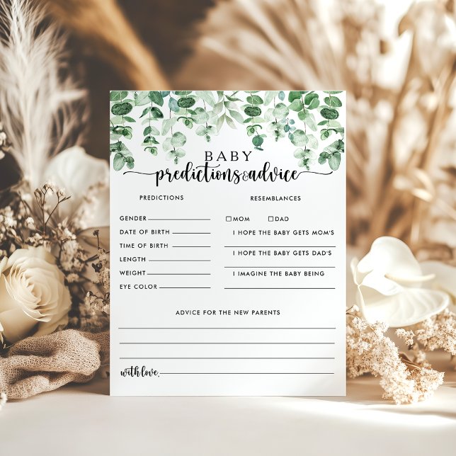 Grönt Eucalyptus Baby Prediktions- och rådgivnings (Skapare uppladdad)