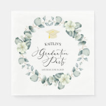 Grönt Eucalyptus Botanisk Studentfest