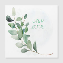 Grönt Eucalyptus Löv