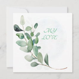 Grönt Eucalyptus Löv