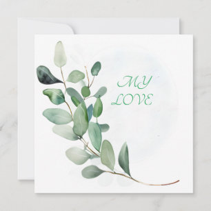 Grönt Eucalyptus Löv